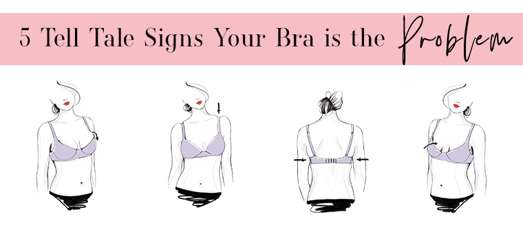 Is your bra riding up ? Is your bra wire poking you? Is the bra cup cutting  through your melons? If any of this or more of your concerns