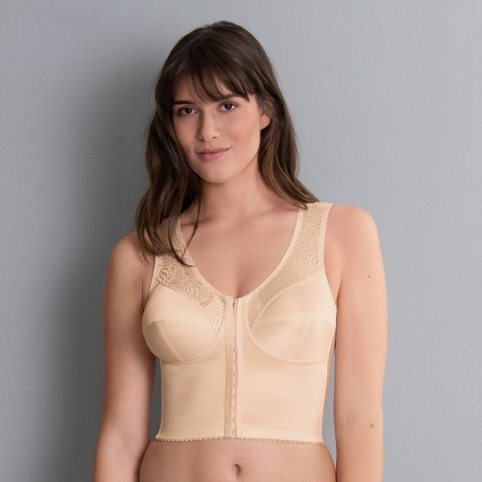 Longline support bra